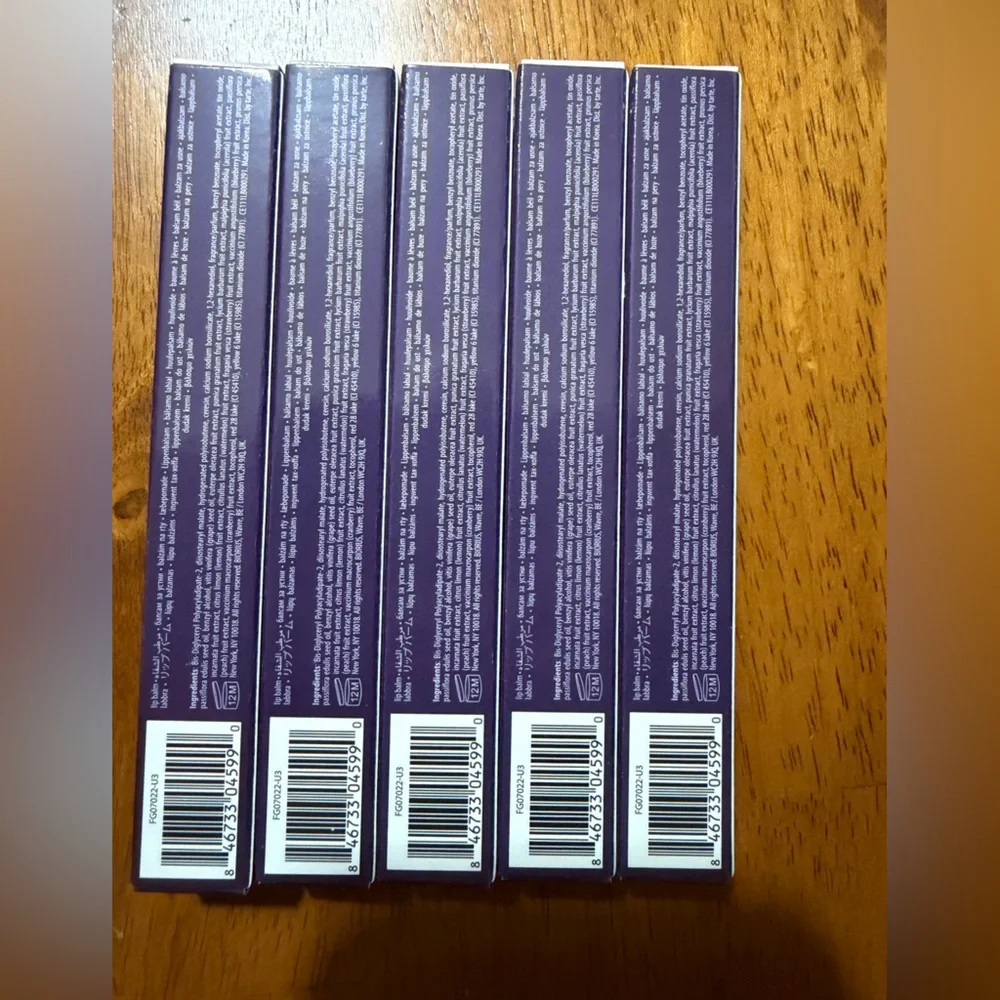 (3) Tarte Maracuja Guava Juicy Lip Balm Gloss-NIB 💋🥭